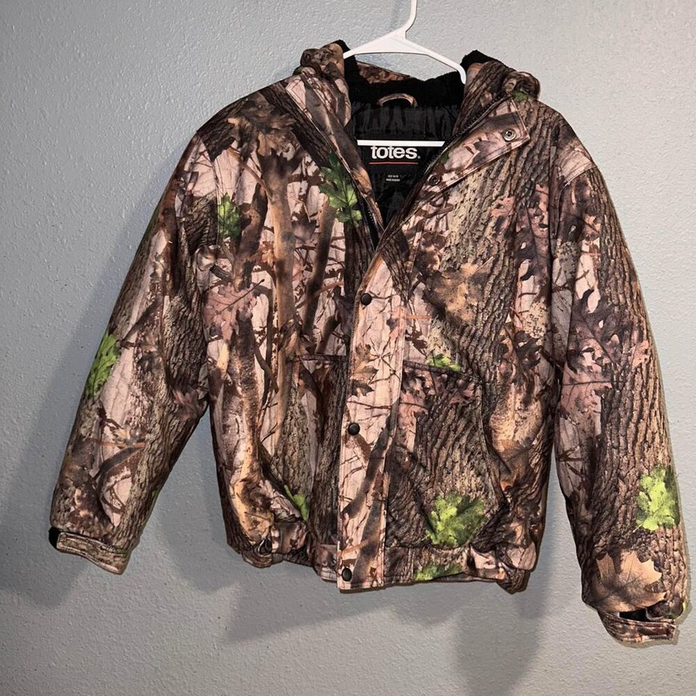 Totes Girls XL 14/16 Camo Coat Like New